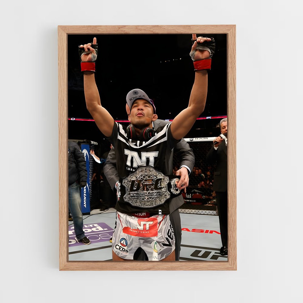 Poster La Victoire d'Aldo – affiche MMA (vue 4)